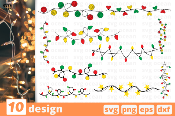 Christmas Lights SVG Bundle Review