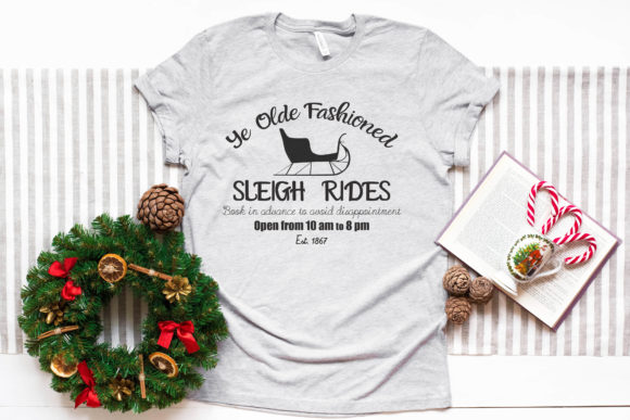 Christmas Sleigh Rides SVG Cutting File Review