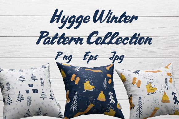 Hygge Winter Collection of Seamless Patterns