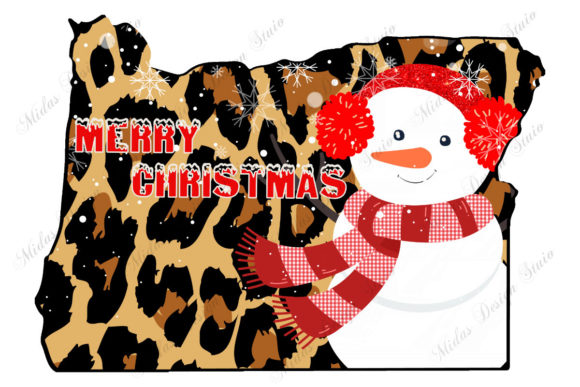 Leopard Oregon Christmas with Snowman Crafts