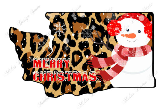 Leopard Washington Christmas Crafts