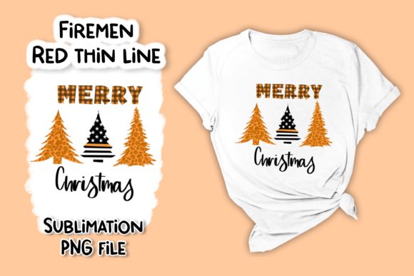 Orange Thin Line EMT Personnel PNG for Print Templates