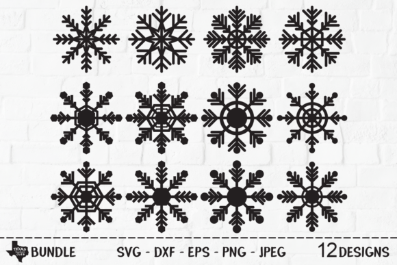 Snowflake Bundle - Christmas Crafts